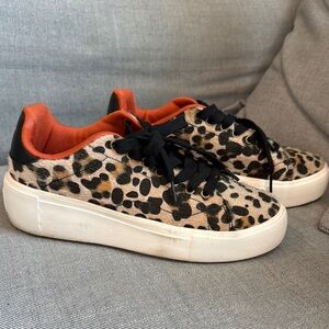 Leopard Print Women's Sneakers